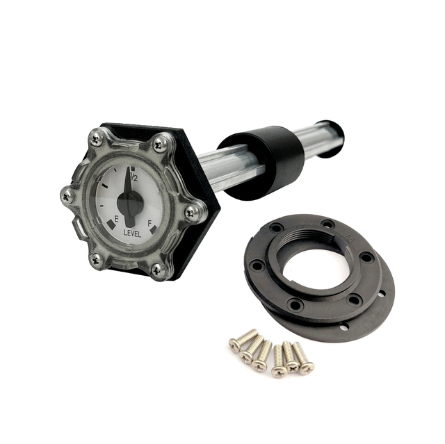 Jauge de niveau m&eacute;canique &agrave; filetage BSP 1 1/2 'pour r&eacute;servoir de carburant de g&eacute;n&eacute;rateur de puissance